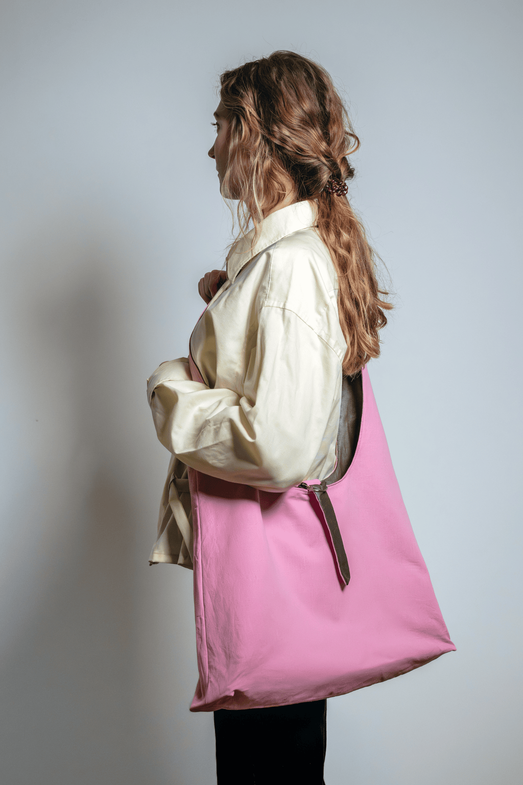 Reversible Sling Bag Pink x Anthracite