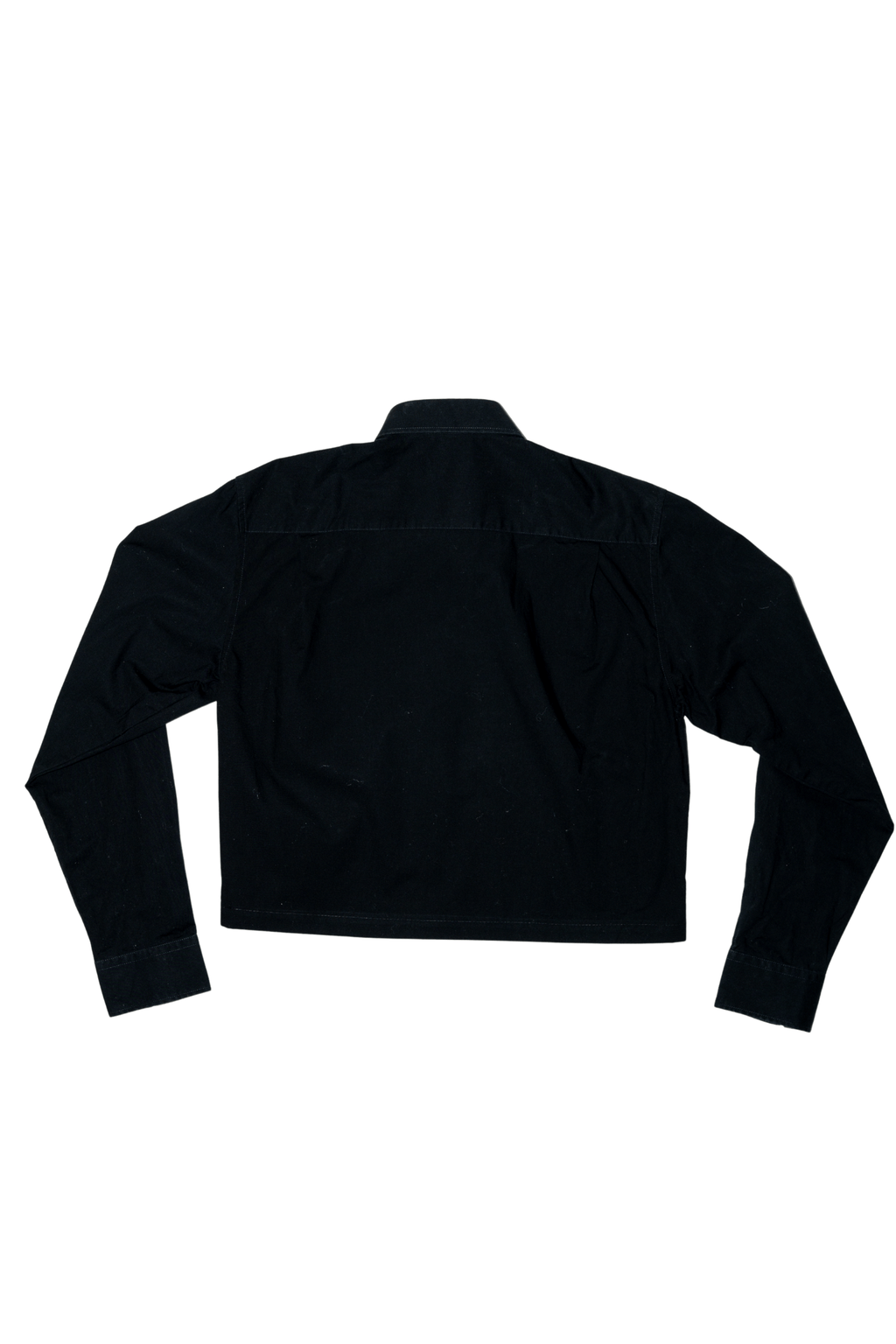 Asymmetric Shirt Buckles Black