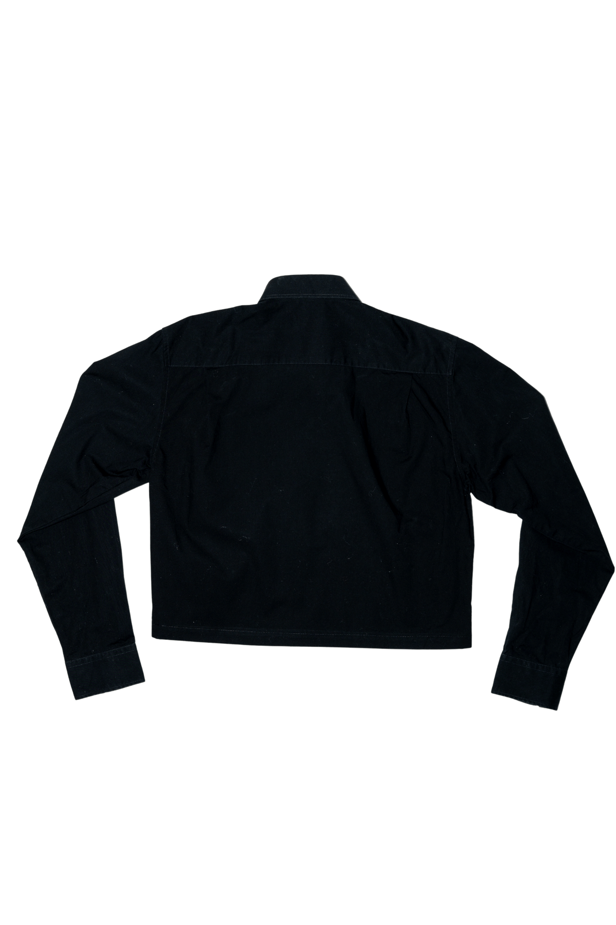 Asymmetric Shirt Buckles Black