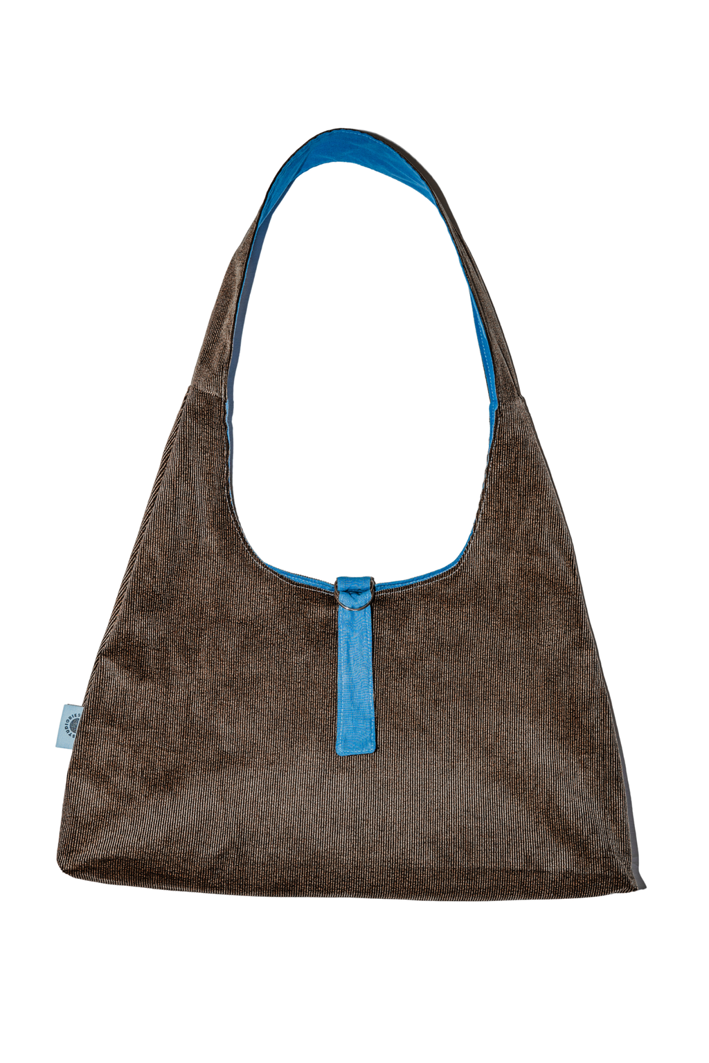 Reversible Sling Bag Brown x Light Blue